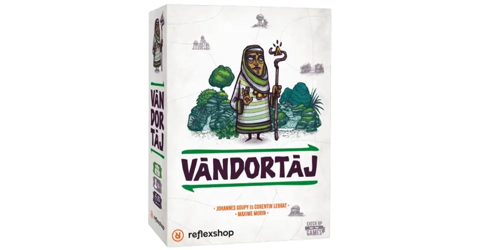 Vándortáj (zöld doboz) társasjáték Expressz kézbesítés