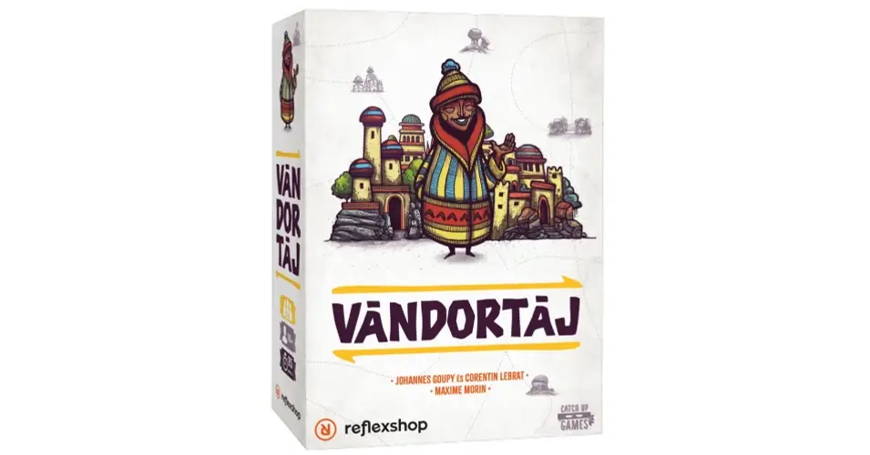 Népszerű Vándortáj (sárga doboz) társasjáték