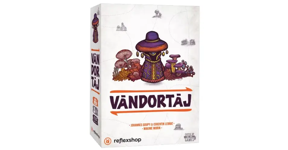 Vándortáj (narancssárga doboz) társasjáték Korlátozott ajánlat