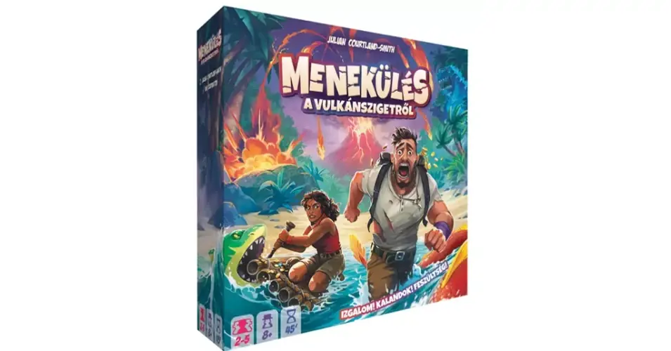 Kedvezmény Menekülés a vulkánszigetről társasjáték