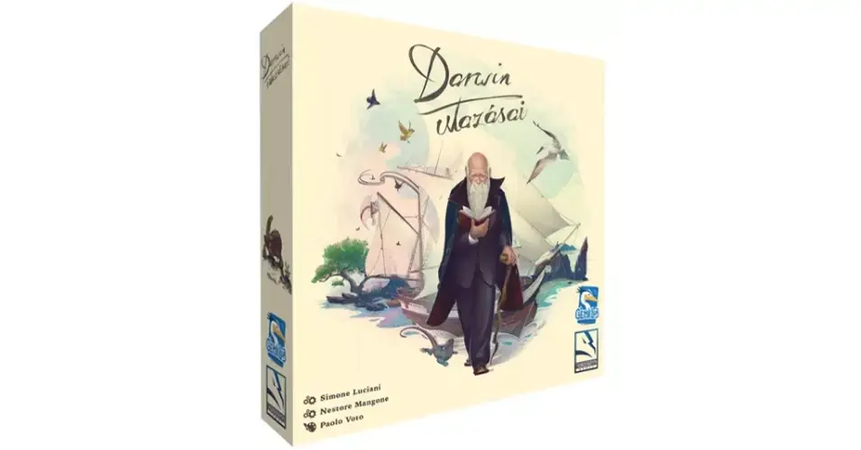 Biztonságos fizetés Darwin utazásai társasjáték