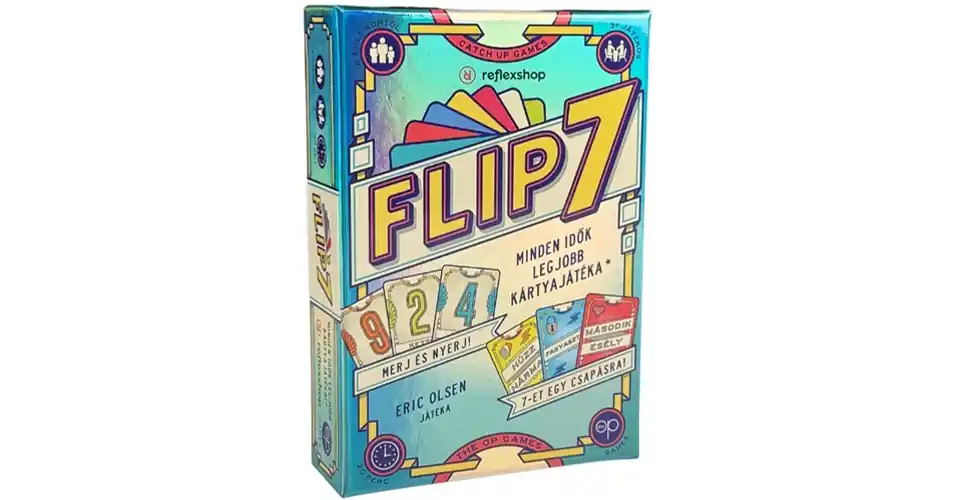 Flip 7 (magyar) társasjáték Biztonságos fizetés
