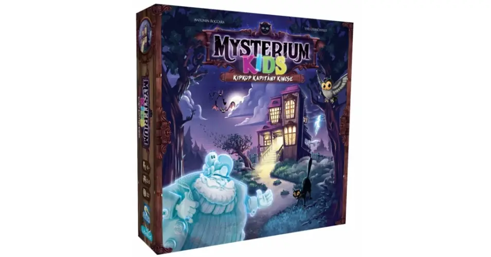 Biztonságos fizetés Mysterium Kids Kipkop kapitány kincse társasjáték