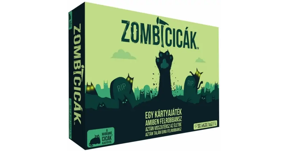 Zombicicák társasjáték Árengedmény