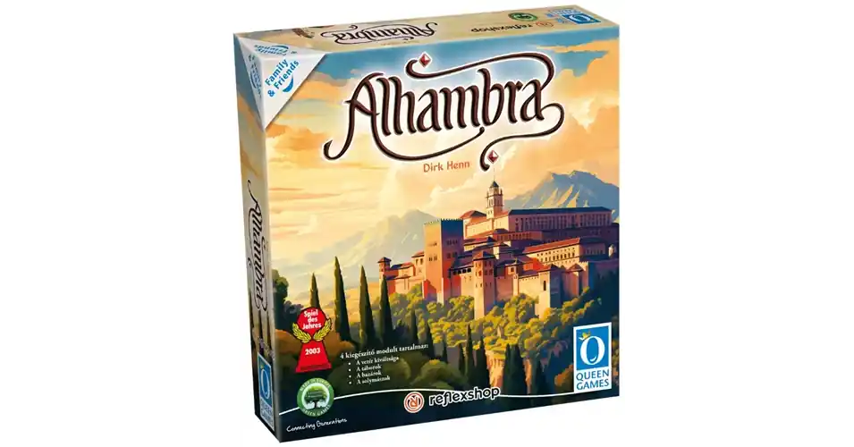 Alhambra (2025-ös magyar kiadás) társasjáték Legnépszerűbb