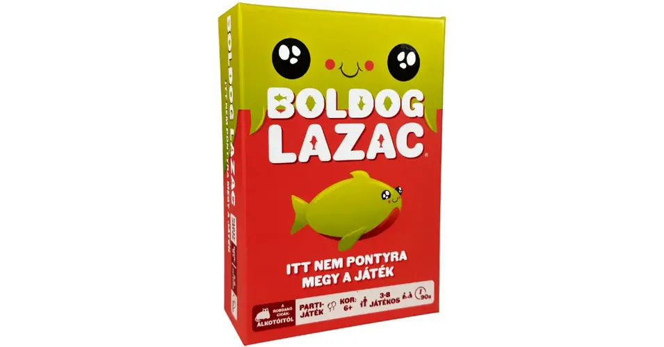 Boldog lazac társasjáték Árcsökkenés