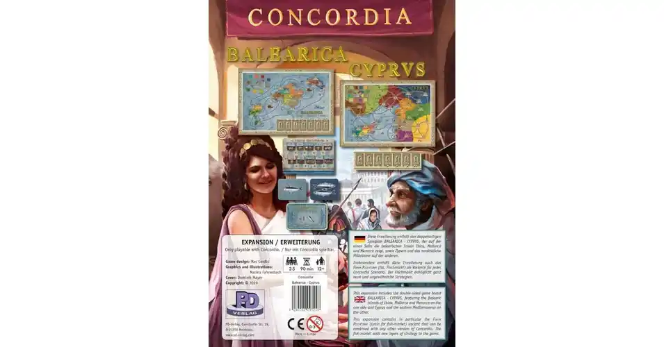 Legkelendőbb Concordia Balearica/Cyprus kiegészítő