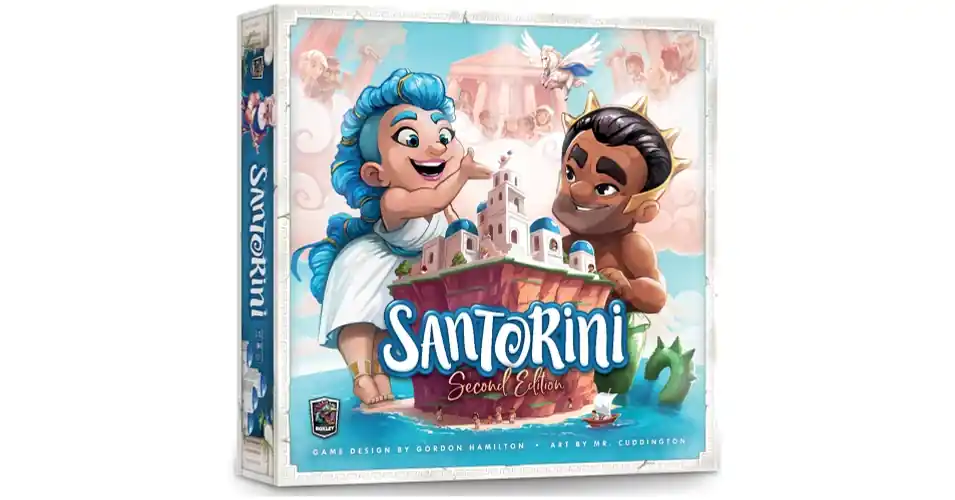 Szuper akció Santorini Second Edition (angol) társasjáték