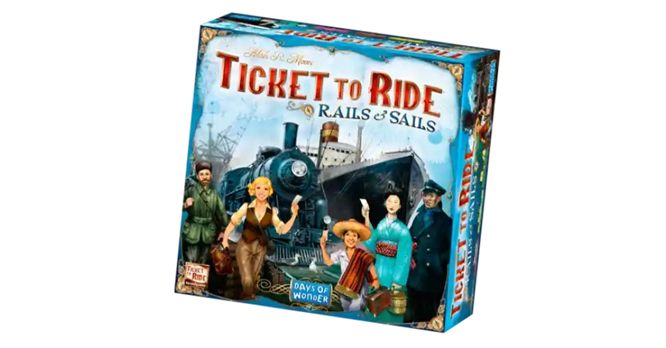 Ticket To Ride Rails & Sails (angol) társasjáték Akció