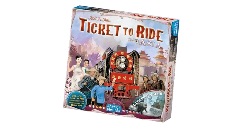 Ajánlat Ticket to Ride Map Collection 1 Team Asia & Legendary Asia (angol) kiegészítő