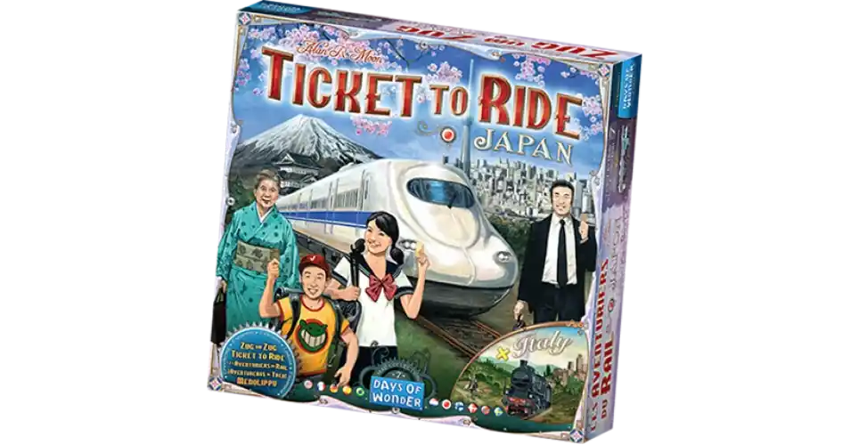 Ticket to Ride Map Collection 7 Japan/Italy (angol) kiegészítő Vásárlói kedvenc