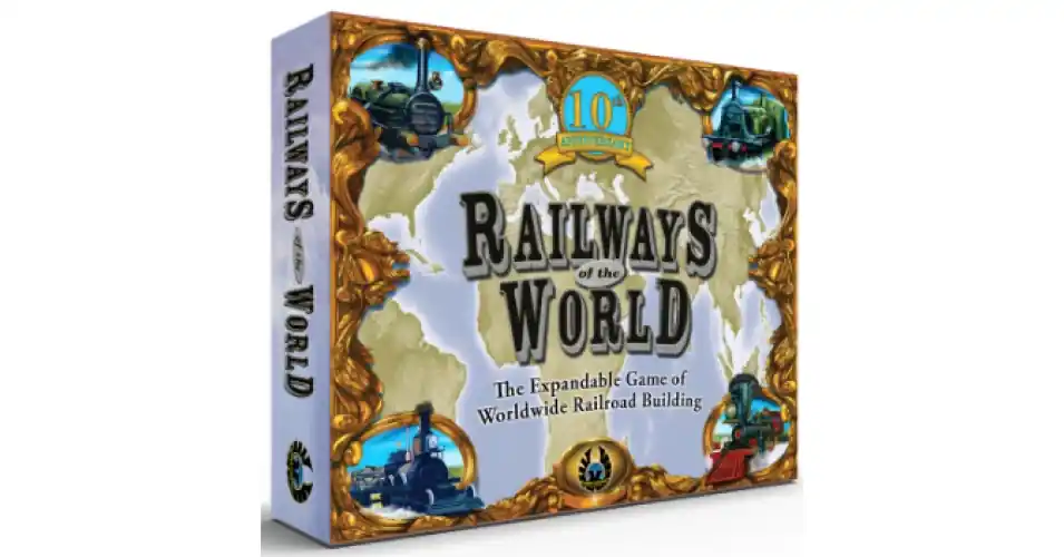 Azonnali szállítás Railways Of The World (angol, 10th Anniversary Edition) társasjáték