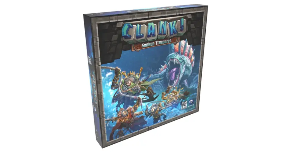 Gyors szállítás Clank! Sunken Treasures (angol) kiegészítő