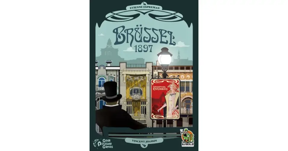 Biztonságos fizetés Bruxelles 1897 (nyomdai magyar szabállyal) társasjáték