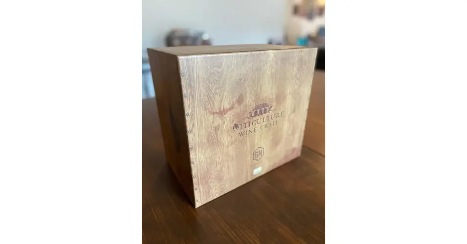 Viticulture Wine Crate tárolódoboz Biztonságos vásárlás