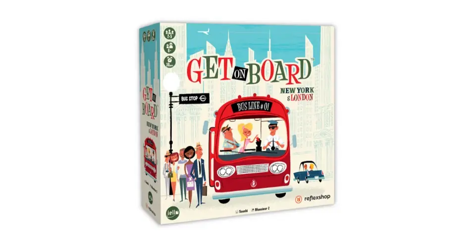 GET ON BOARD társasjáték Szezonális akció