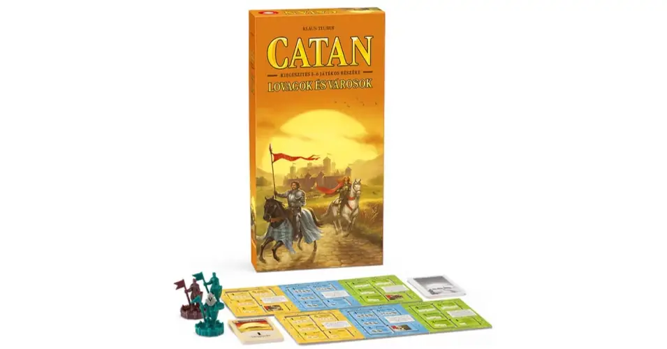 Catan Lovagok és Városok kiegészítés 5-6 főre Azonnal elérhető