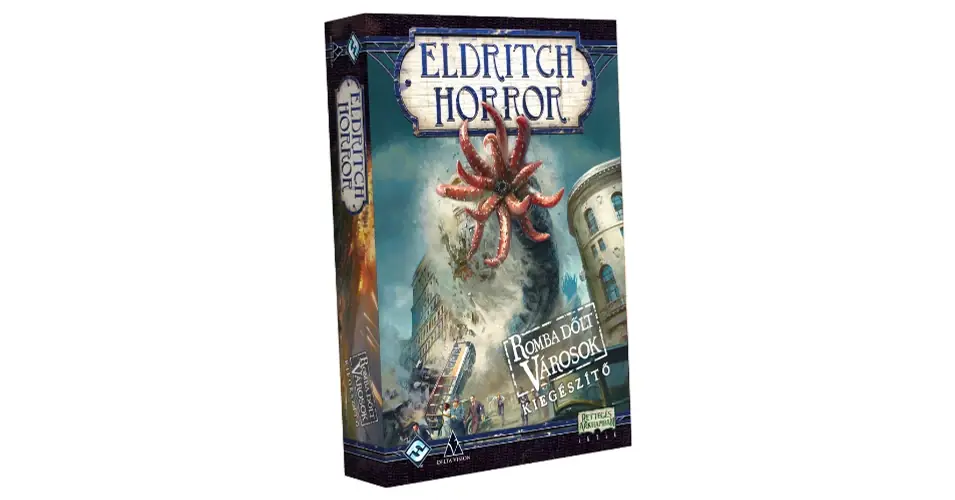 Azonnali szállítás Eldritch Horror Romba dőlt városok kiegészítő