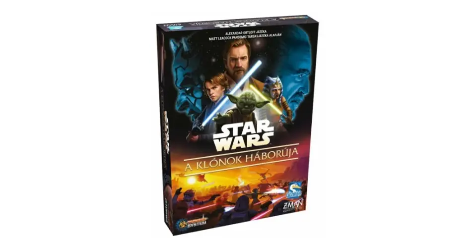 Csak ma Star Wars A klónok háborúja társasjáték