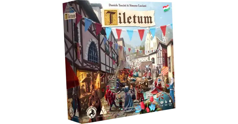 Árcsökkenés Tiletum társasjáték (magyar kiadás)