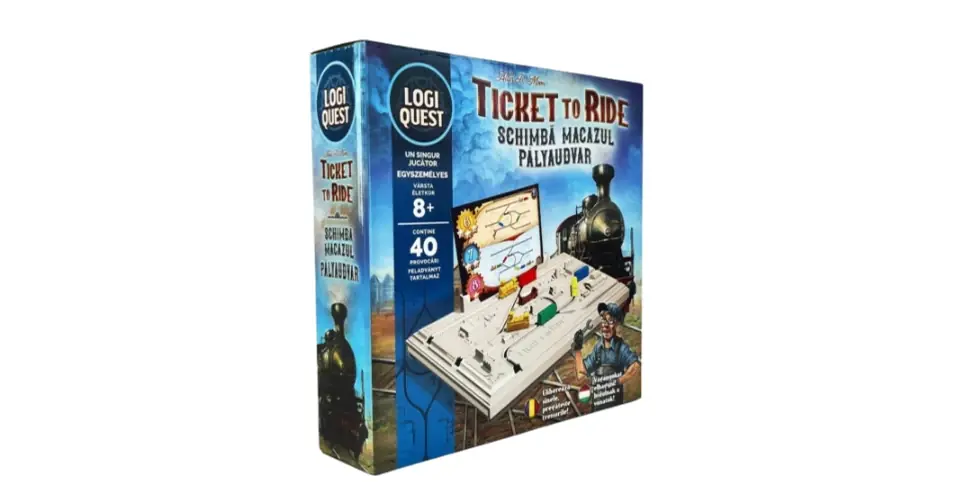 LogiQuest Ticket to Ride Biztonságos fizetés