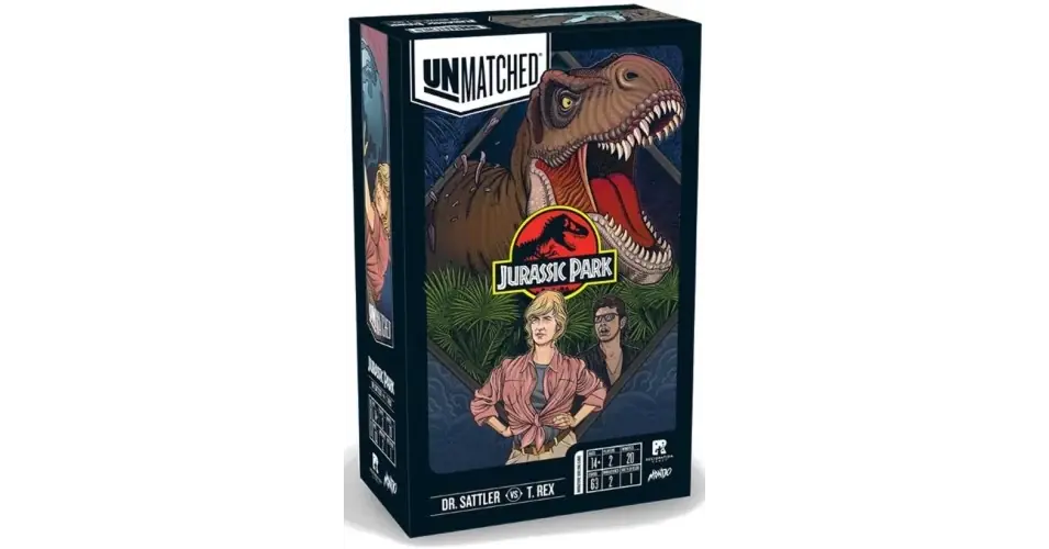 Unmatched Jurassic Park – Dr. Sattler vs. T. Rex (angol) társasjáték Expressz szállítás