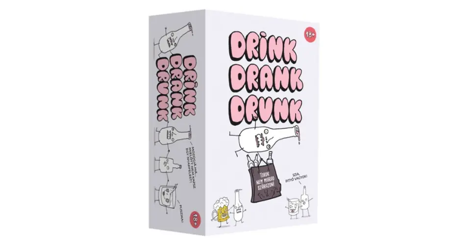 Végkiárusítás Drink Drank Drunk társasjáték