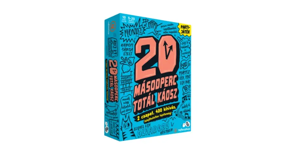 20 másodperc totálkáosz partyjáték Ajánlat