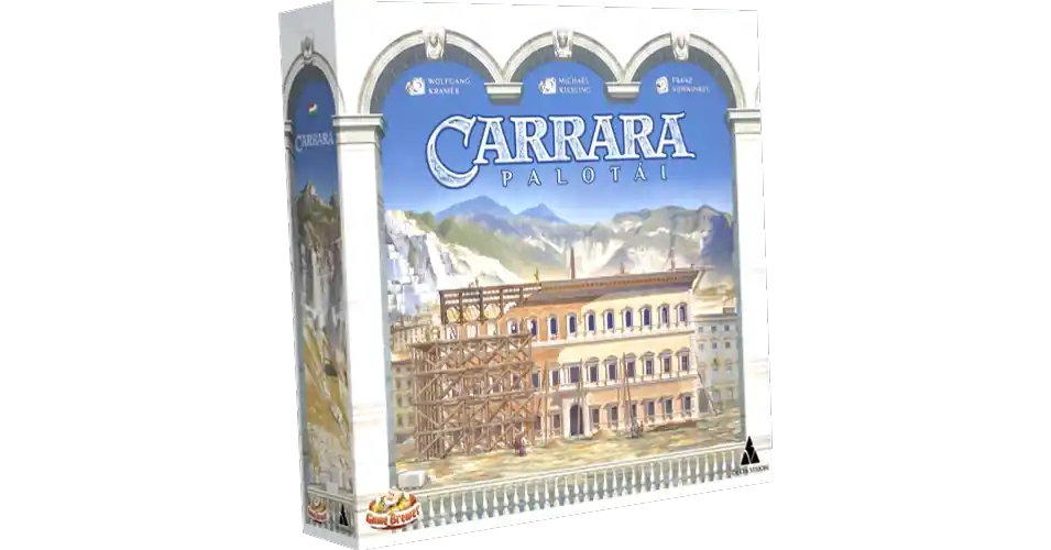 Carrara palotái - Deluxe kiadás fémpénzekkel Azonnali szállítás