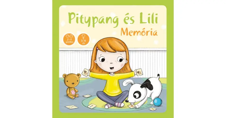 Újdonság Pitypang és Lili memória