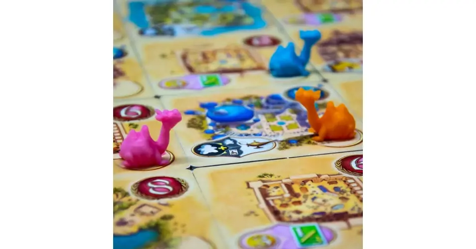 Nézd meg most A Szultán Karavánja – Five Tribes kompatibilis