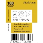 Korlátozott ajánlat MTL 55x75 mm standard kártyavédő 100 db