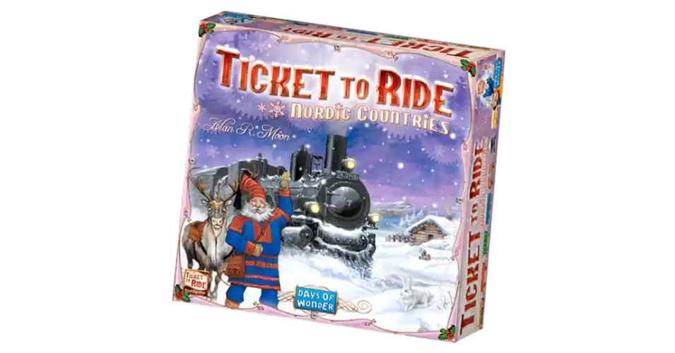 Árcsökkenés Ticket to Ride Nordic Countries (angol) társasjáték