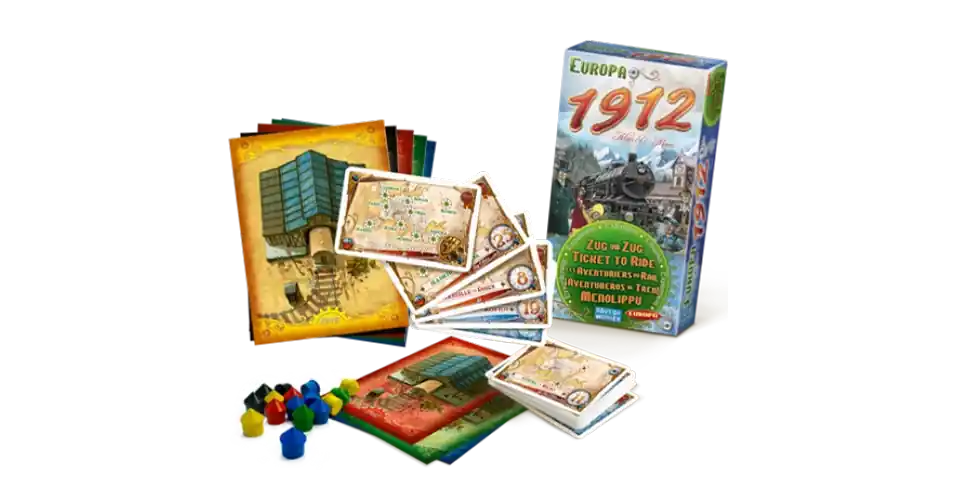 Nézd meg most Ticket to Ride Europa 1912 (angol) kiegészítő