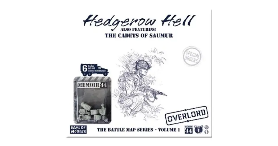 Gyors szállítás Memoir ‘44 Hedgerow Hell (angol) kiegészítő