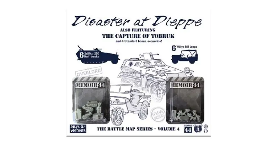 Rendeld meg most Memoir ‘44 Disaster at Dieppe (angol) kiegészítő