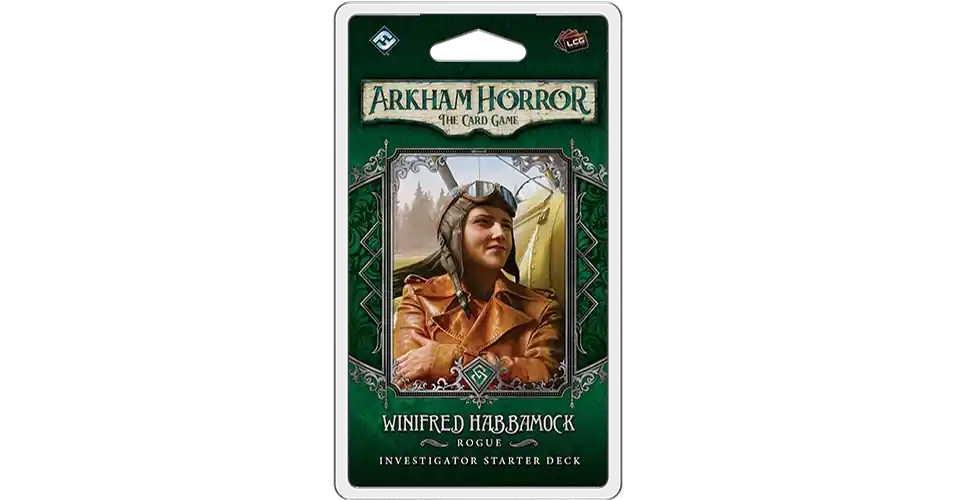 Vásárlói kedvenc Arkham Horror LCG Winifred Habbamock Investigator Starter Deck (angol)