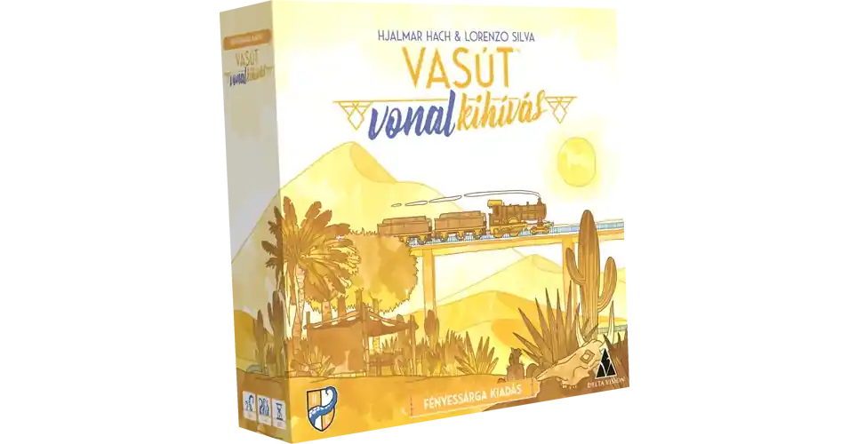 Gyors kiszállítás Vasútvonal kihívás Fényessárga Kiadás társasjáték
