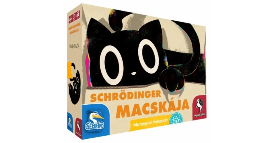 Vásárlói kedvenc Schrödinger macskája társajáték