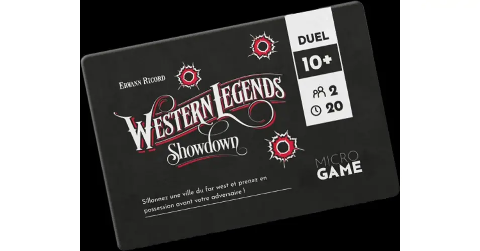 Szuper akció Western Legends Showdown (angol) társasjáték