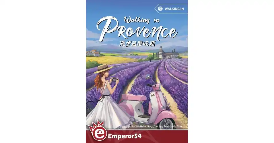 Walking in Provence (nyomdai magyar szabállyal) társasjáték Árcsökkenés