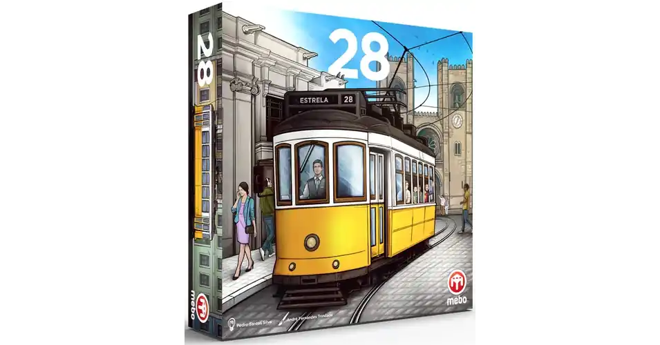 Árengedmény Lisbon Tram 28 (nyomdai magyar szabállyal) társasjáték