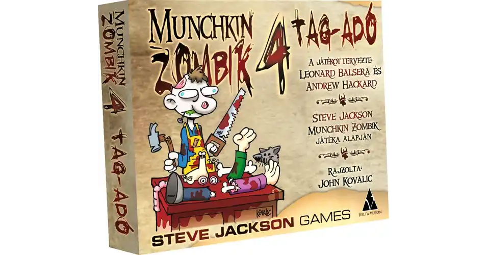 Munchkin Zombik 4 - Tag-adó Újdonság