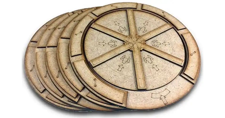 Barrage Wooden Wheels készlet Expressz szállítás