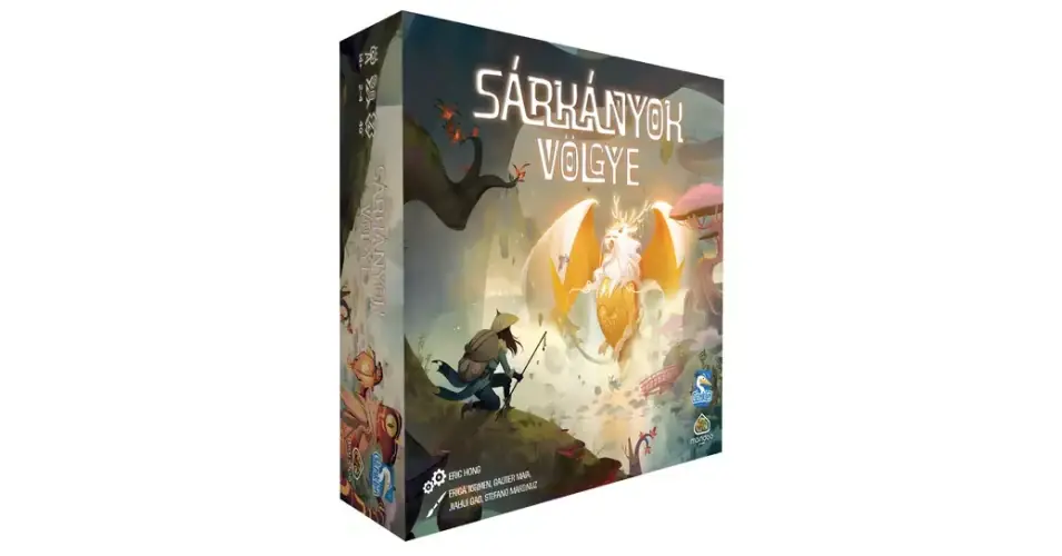 Sárkányok völgye társasjáték Akció