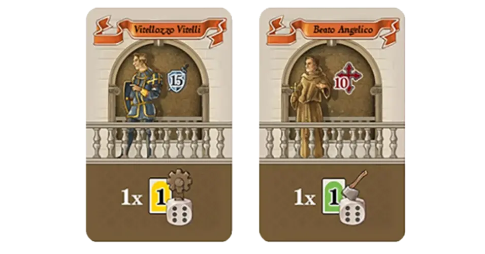 Lorenzo il Magnifico Leader Vitelli / Angelico promókártyák Expressz szállítás