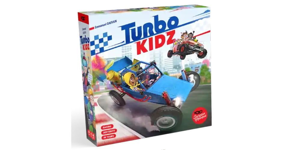 Turbo Kidz (angol) társasjáték Csak ma