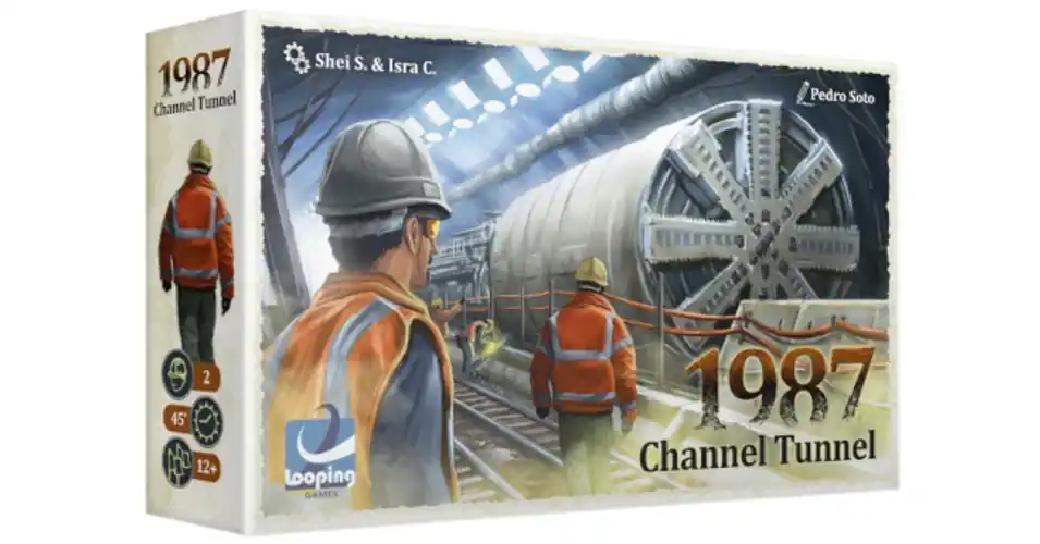 Bestseller 1987 Channel Tunnel (angol) társasjáték