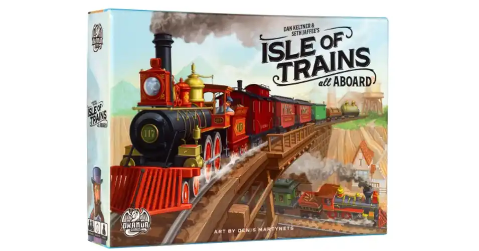 Isle of Trains All Aboard (nyomtatott magyar szabállyal) társasjáték Legnépszerűbb