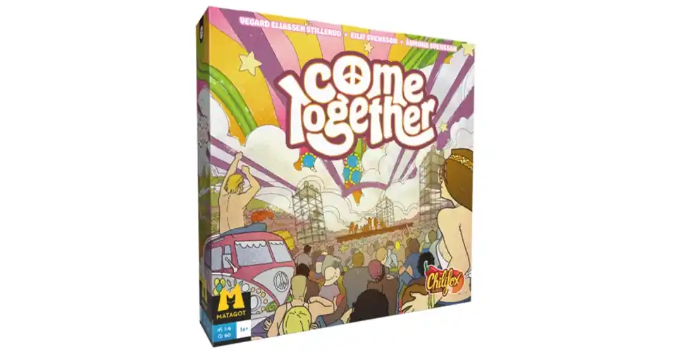 Come Together (angol, nyomdai magyar szabállyal) társasjáték Ajánlat